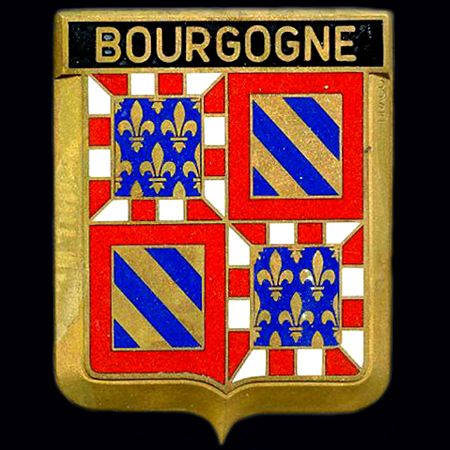 Bourgogne Car Badge (Drago)