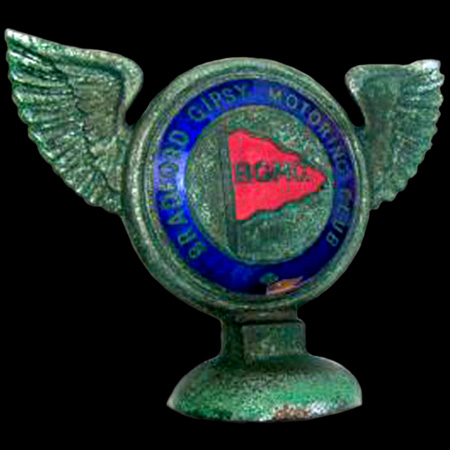 Bradford Gipsy Motoring Club Car Badge 1