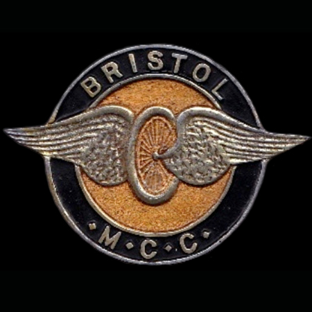 Bristol Motor Cycle Club Car Badge
