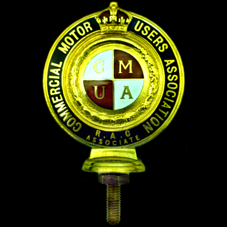 Royal Automobile Club Associate Commercial Motor Users Association Car Badge