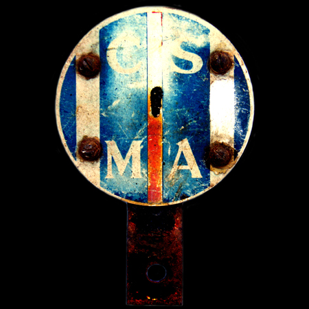 Civil Service Motoring Association Car Badge 
