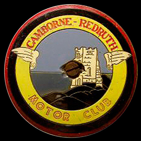 Camborne Redruth Motor Club Car Badge 1