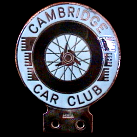 Cambridge Car Club Car Badge