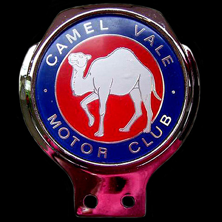 Camel Vale Motor Club Car Badge 2