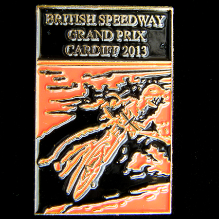 British Speedway Grand Prix Pin Badge
