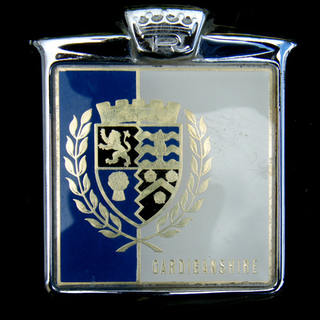 Cardiganshire (Crediganshire) Square Car Badge