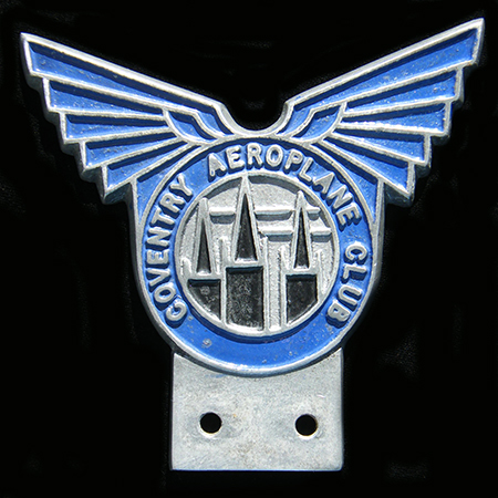 Coventry Aeroplane Club Car Badge