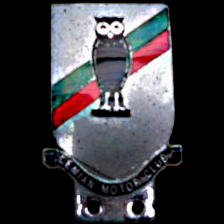 Cemain Motor Club Car Badge