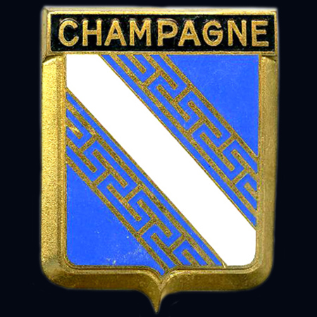 Champagne Car Badge (Drago)