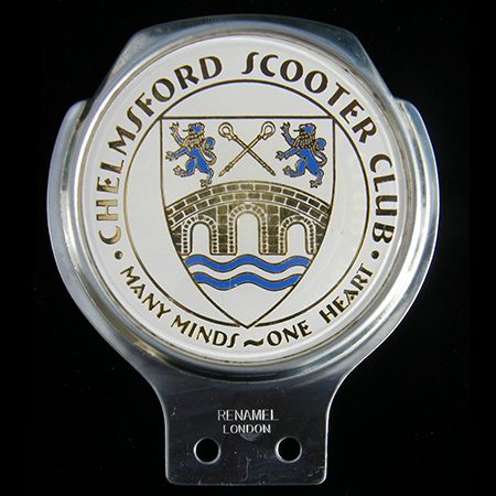 Chelmsford Scooter Club Car Badge