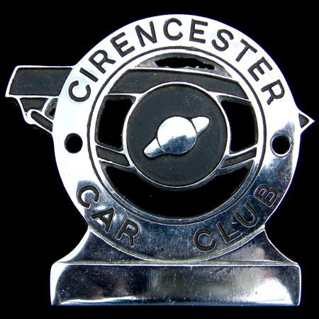 Cirencester Car Club Car Badge