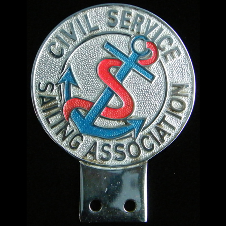Civil Service Sailing Association Car Badge
