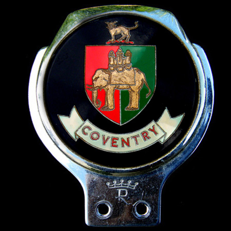 Coventry Car Badge