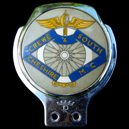 Crewe & South Cheshire Motor Club Car Badge