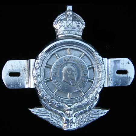 Royal Automobile Club 1939 - 1960 "Flat" Full Members Badge