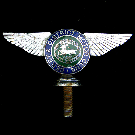 Derby & District Motor Club Car Badge