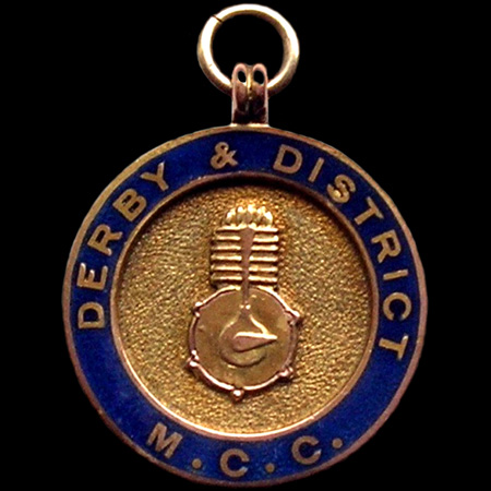 Derby & District Motor Cycle Club Lapel Badge