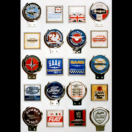 Display of  One Marque badges