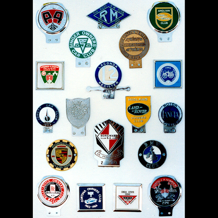Display of  One Marque badges