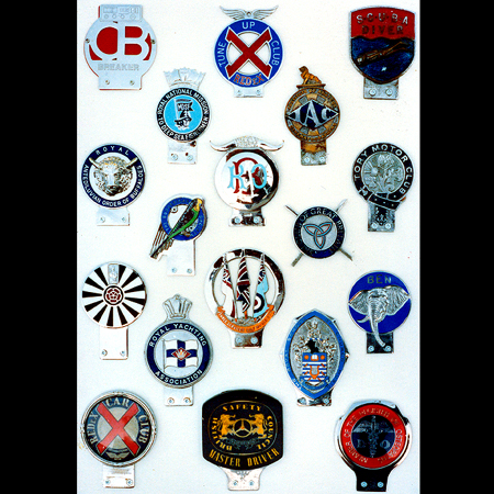 Display of  Mixed badges