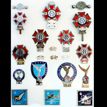 Display of Order of the Road and Royal Air Force Car Badges