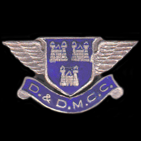 Dublin & District Motor Cycle Club Lapel badge