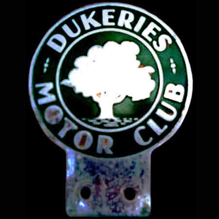 Dukeries Motor Club Car Badge