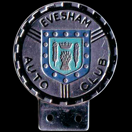 Evesham Auto Club Car Badge
