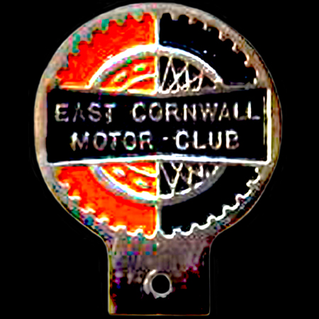 East Cornwall Motor Club Car Badge