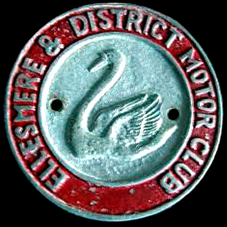 Ellesmere & District Motor Club Car Badge 