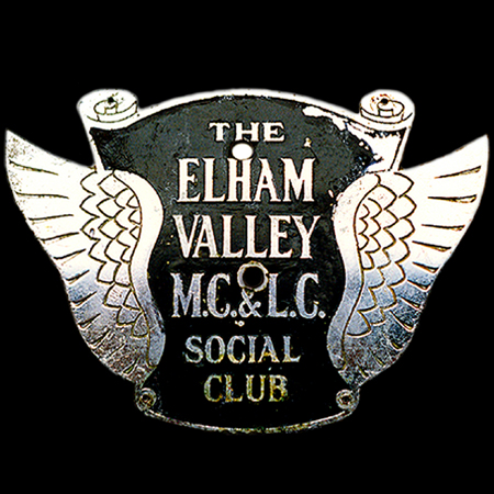 Elham Valley Motor Cycle & Light Car Social Club Car Badge