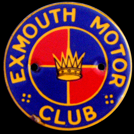 Exmouth Motor Club Car Badge