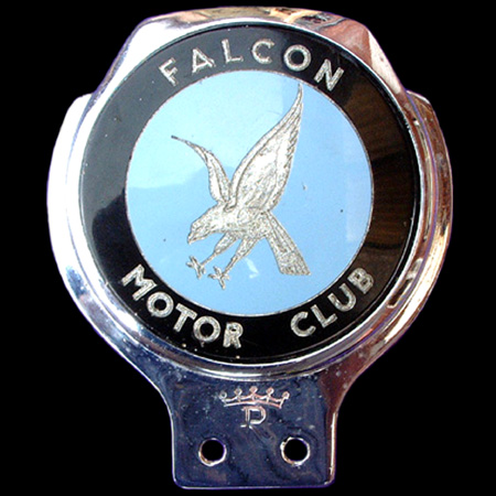 Falcon Motor Club Car Badge