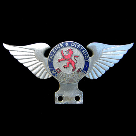 Falkirk & District Motor Club Car Badge