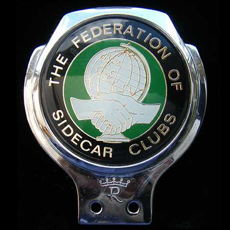 Federation of Sidecar Clubs Car Badge