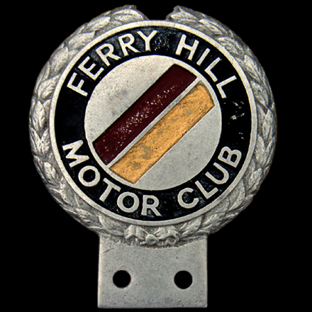 Ferry Hill Motor Club Car Badge