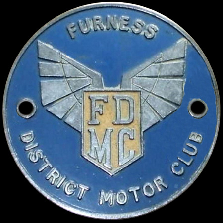 Furness District Motor Club Car Badge