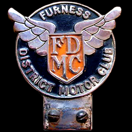 Furness District Motor Club Car Badge