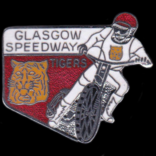 Glasgow Speedway lapel badge