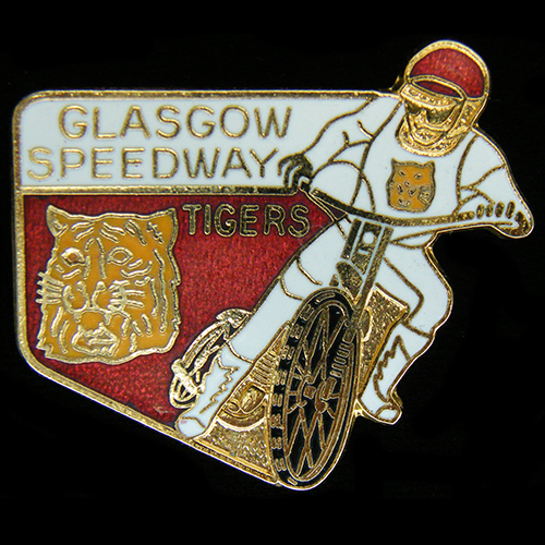 Glasgow Speedway lapel badge