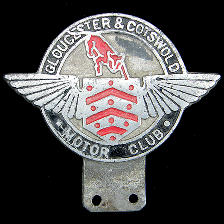 Gloucester & Cotswold Motor Club Car Badge