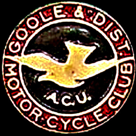 Goole & District Motor Cycle Club Car Badge