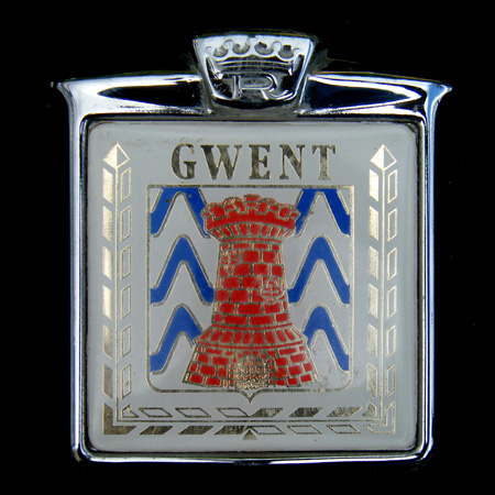 Gwent square Car Badge