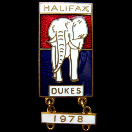 1978 Halifax Speedway Lapel Badge