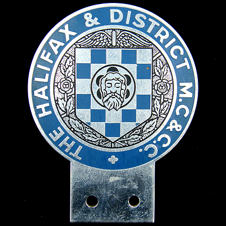 Halifax & District Motor Cycle & Car Club Car Badge