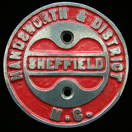 Handsworth  & District Motor Club (Sheffield) Car Badge