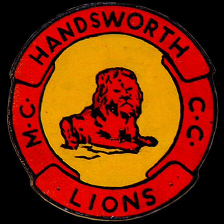 Handsworth Lions Motor Cycle & Car Club Car Badge