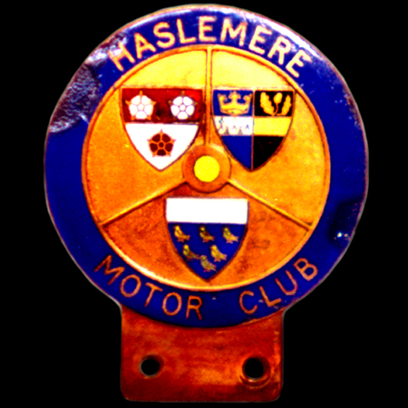 Haslemere Motor Club Car Badge
