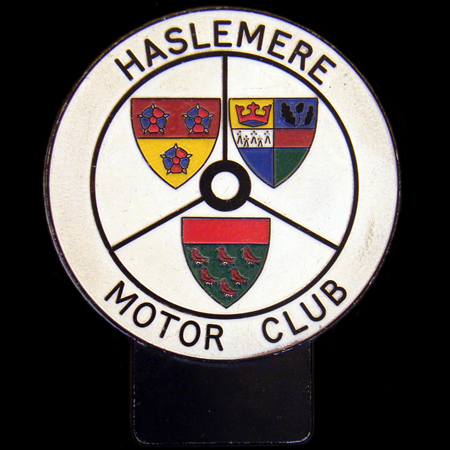 Haslemere Motor Club Car Badge