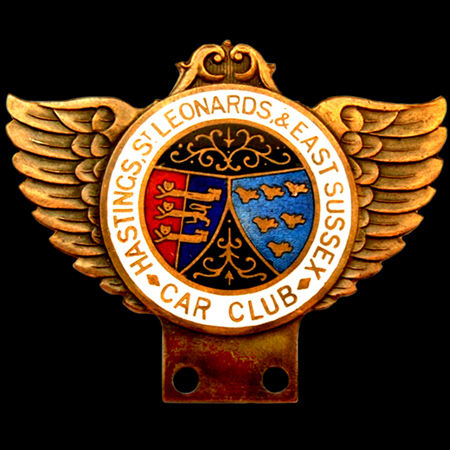 Hastings, St Leonards & East Sussex Car Club Car Badge